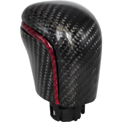 Carbon fiber shift knob for toyota Camry 2018 2019 Gear Shift Knob grip Lever Shifter shift knob adapter