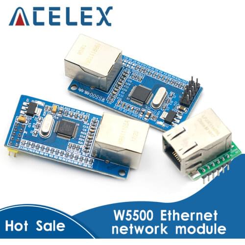 W5500 Ethernet network module hardware TCP / IP 51 / STM32 microcontroller program over W5100