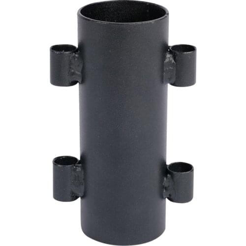 Windproof Awning Rod Holder Outdoor Camping Rod Fixed Iron Holder Reinforced Tent Pole Accessories Lamp Light Stand Tube