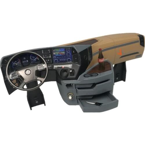 Internal Center Console Cab Cabin Left Right for 1/14 Tamiya Actros 3363 56348 1851 RC Truck Accessories Parts