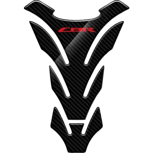 CBR sticker Motorcycle Tank Pad Protector Stickers Case for Honda CBR 600 900 1000 Tank Sticker Decals 3D Carbon Look