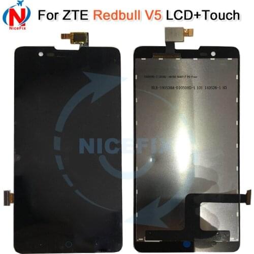 For ZTE Redbull V5 LCD Display Touch Screen Digitizer Glass Assembly For ZTE Redbull V5 V9180 N9180 U9180 / V5S N918ST