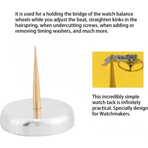 Metal Watch Balance Holder Tack Watchmakers Tool Balances Repairs Jewellers Tools Watch Repair Accessory Tool for Watchmaker