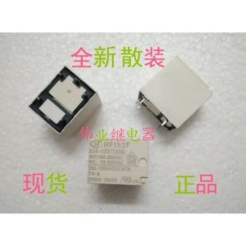 2pcs/lot HF152F 024-1ZST (335) New Relay 5 PIN 16A