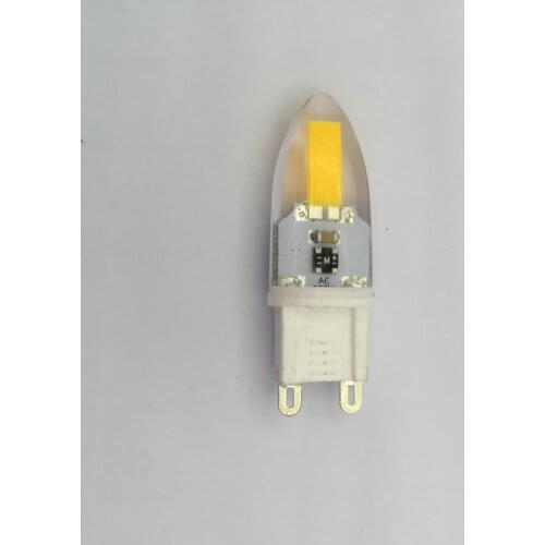 5pcs AC220V G9 COB LED Mini Ceramic Crystal High Power High Transmittance 360 degree lighting