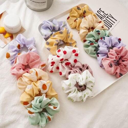 Girls Hair Accessories Girl Hair Tie Hairbands Hair Bands Things Childrens Accessories Scrunchies Floral Dots