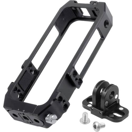 Aluminum Alloy Cage Case Action Camera Accessories Housing Shell Outdoor Heat Dissipation Protective Frame For Insta 360 One X2