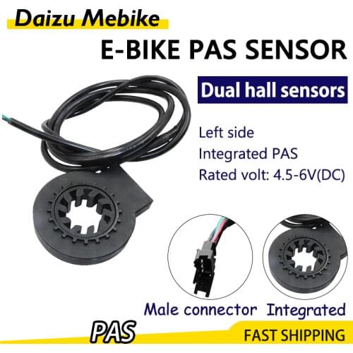 Electric Bicycle Pedal Assist Sensor 36v 48v 12 Magnets PAS Speed Sensor for Ebike Parts Mountain Electric Bike Conversion Kit