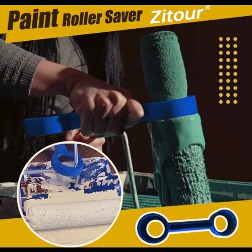 Paint Roller Saver Easy To Clean Paint Roller Suitable for Different Sizes of Covers Cleaning Tool Paint Tool Sets Dropshipping