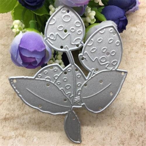 Metal Embossing Cutting Dies Stencil Craft Lotus Leaf & Seeds Cut Dies For DIY Cards Album Book Scrapbooking Decoration
