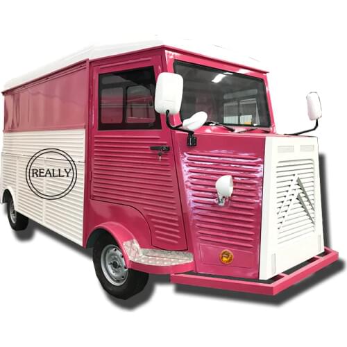 Mobile Fast Food Carts Electric Moving Dining Car Truck Trailer Outdoor Street Kitchen For Sale