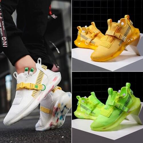 Hot New Sneakers Men Shoes For Outdoor Sport Lightweight Breathable Running Shoes Street Trend Comfortable Jogging Shoe