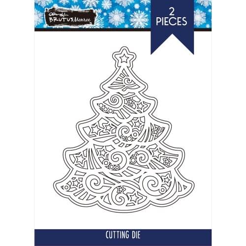 Christmas Tree Metal Craft Dies Cutting For Diy Scrapbooking Paper Stencil Diary Decoration Handmade Manual 2021 Embossing New