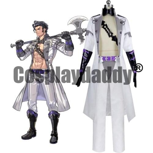 Fire Emblem: Three Houses DLC side story Cindered Shadows Ashen Wolves Balthus von Albrecht Uniform Outfit Cosplay Costume S002