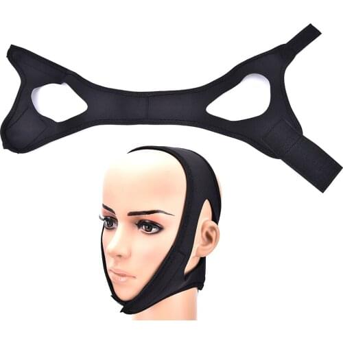 Anti Snore Chin Strap Stop Snoring Snore Belt Sleep Apnea Chin Support Straps for Woman Man Night Sleeping Aid Tools Hot Sale