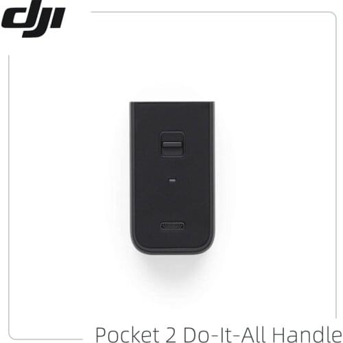 DJI Pocket 2 Do-It-All Handle With The Built-in Wireless Module Bluetooth Wireless Mic Receiver And 1/4 Tripod Mount
