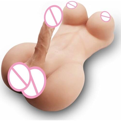 Big Breast Silicone Shemale Sex Toys Doll for Women 18+ Adults Lesbian Gay Dildo Penis Cock Pussy Male Mtuburator Intimate Goods