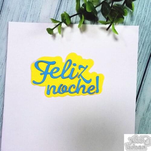 Spain Words Dies Scrapbooking Stencil Template for DIY Embossing Paper Photo Album Greeting Gift Card Cut Die New 2020
