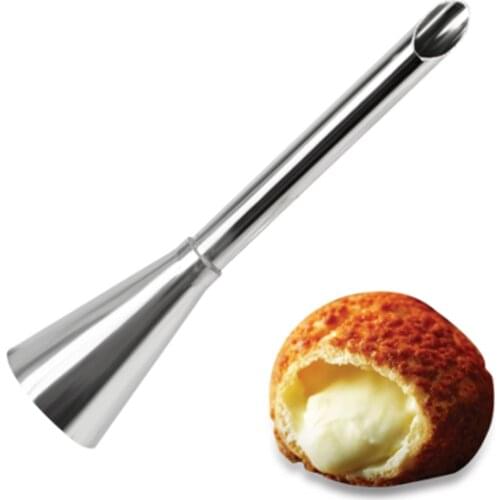 1PCS Piping Bag Nozzles Stainless Steel Cupcake Puffs Nozzle Tip Pastry Tool Baking Accessories Cake Baking Tools for Cakes