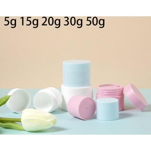 10/30/50pcs Wide-mouth Scrub Sream Jars Box Container with Lids and Inner Liners for Storage Face Creams Salves Ointments