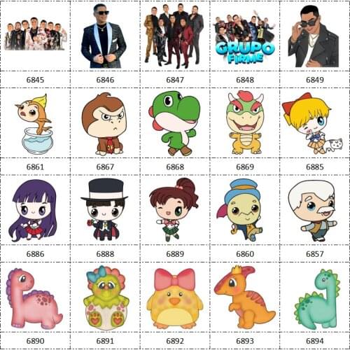 30 Pcs Planar Resin Cartoon Series for Girl Merry Christmas Food Unicorn Cartoon Resin for Crafts Jewelry for DIY Handmade Bow