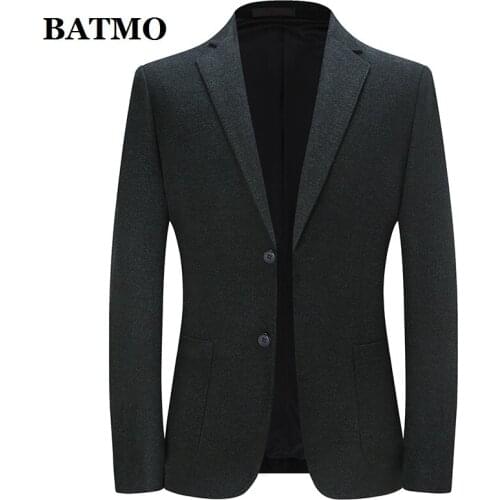 BATMO 2021 new arrival autumn high quality blazer men,male jackets,plus-size M-XXXL 3311
