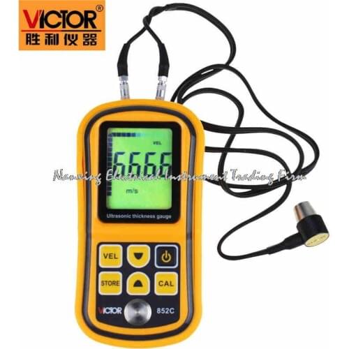 Fast arrival VICTOR 852C Ultrasonic Thickness Gauge VC852C Steel Plate Thickness Gauge