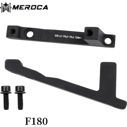 Mountain Bike Hydraulic Disc Brake Converter Meroca Bicycle Frame Fork Conversion Seat Iamok MTB Adapter 140/160/180/203mm