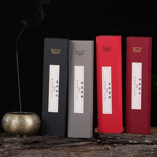 India Laoshan sandalwood fragrance home indoor purification air Buddha incense line incense aroma incense line bamboo stick