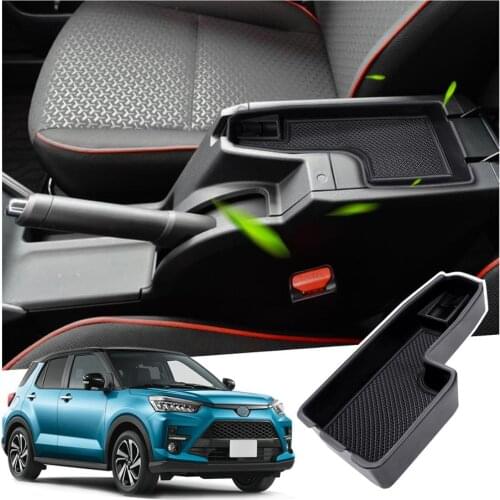 RUIYA Armrest Storage Box For Rise A200A A210A 2019 2020 Car Center Console Non-slip Stowing Tidying Auto Interior Accessories