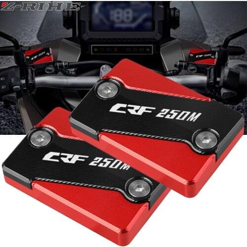 For HONDA CRF250L/M 2012-2017 CRF250M CRF250 RALLY 2017-2018 Aluminum Motorcycle Front Brake Fluid Cap DIRT BIKE reservoir Cover