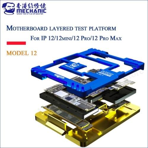MECHANIC 4 in 1 Motherboard Layered Tester Fixture For IPhone 12/12Mini/12 Pro/12 Pro MAX Logic Board Function Testing Holder