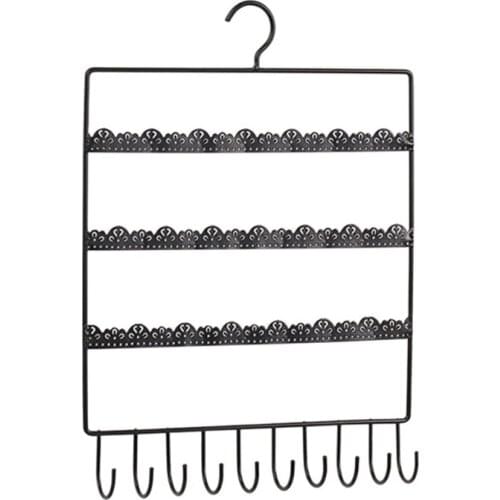 Hook Earrings Jewelry Display Stand Holder Hanger Shape for Girls Women