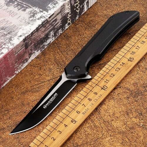 OEM BK 1063 folding knife 440A blade G10 handle outdoor tactical camping defense hunting EDC multi-function tool knife