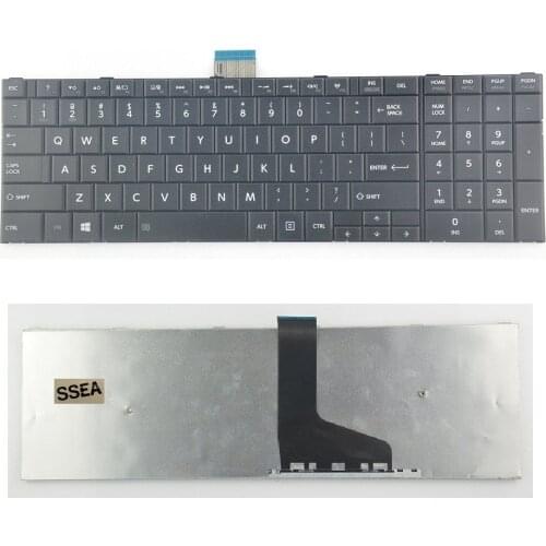 SSEA New Original US Keyboard for Toshiba Satellite C50 C50D C50-A C55 C55D C55T C50dt C50dt-A C55dt C55dt-a Series