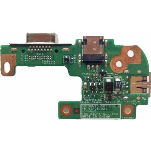 SZWXZY Excellent For Dell N5110 DC Power Jack Port Board Connectors VGA 48.4IF05.021 Free Shipping