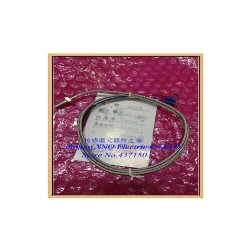 PT100 shielded 3 wire M6 screw type thermocouple temperature sensor temperature sensor probe 5m length