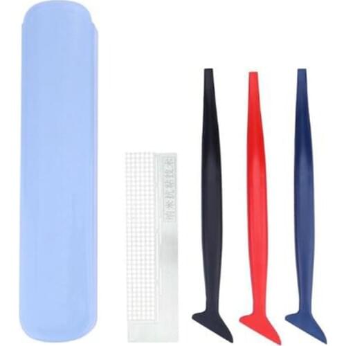 1 set of diamond painting kit repair tool diamond drawing icon ruler fitting adjustment corrector with 3 fixed pen LD035