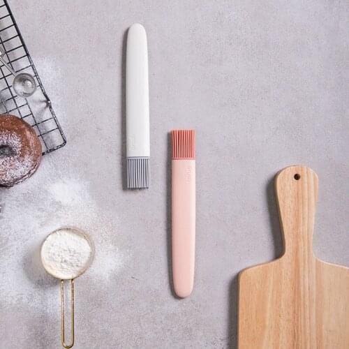 1 PCS Barbecue Tools Barbecue Oil Brush Removable Food Grade Silicone Brush Kitchen Cooking Utensils