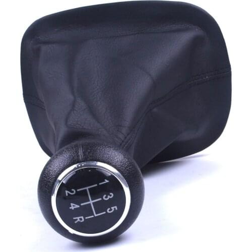 5 Speed Gear Shift Knob Gaitor Cover Black For VW For PASSAT B5 For Volkswagen handle and fabric