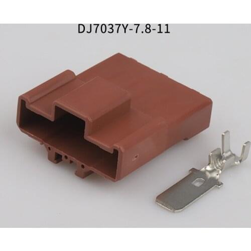 6098-0208 6098-0210 Free shipping 100sets DJ7037Y-7.8-11/21 3Pin High current and high power harness connectors for VW,BMW,Audi