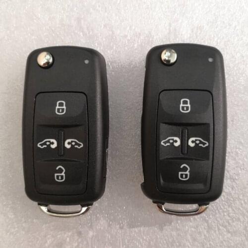 Car Remote Key MQB Keyless Smart Key 433Mhz with ID48 Chip for VW Volkswagen Sharan Multivan Caravelle Folding Remote Key