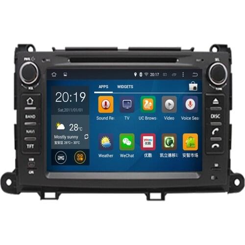 Octa Core 2 Din Android 10 Car Radio for Toyota Sienna 2010 2011 2012 2013 2014 GPS Navigation CD DVD Player FM Bluetooth Unit