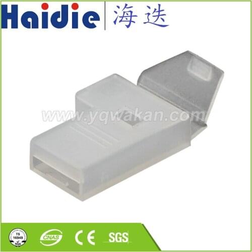 Free shipping 5sets 1pin automotive plastic housing plug electrical auto unsea connector HD019B-6.3-21