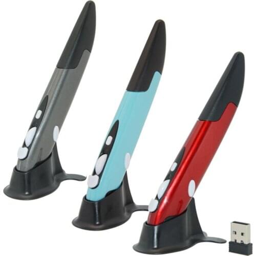 Pen Mouse 2.4GHz Optical USB Wireless Pen Mice For Tablet PC Laptop Windows Computer Peripherals Universal Mouse Pen 2021 Hot