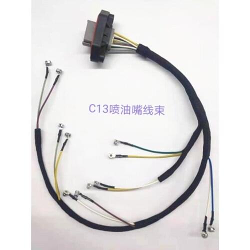 Excavator Parts for Caterpillar 345C/345D/349D C13 EFI Engine Injector Wiring Harness 372-4548