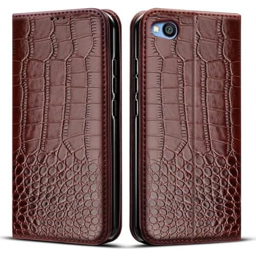 For Xiaomi Redmi Go Case on Redmi Go Cover Crocodile texture flip Case For Xiomi Xiaomi Redmi Go Phone Cases Fundas