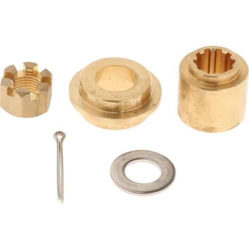 Propeller Installation Kit Fits for Yamaha 20HP 25HP 30HP Engines Nut Split Pin Thrust Washer Spacers 6L2-45987-01 Boat Parts