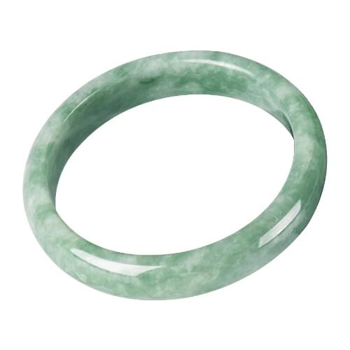 Genuine Natural Green Jade Bangle Bracelet Charm Jewellery Fashion Accessories Hand-Carved Lucky Amulet Gifts for Women Her Men