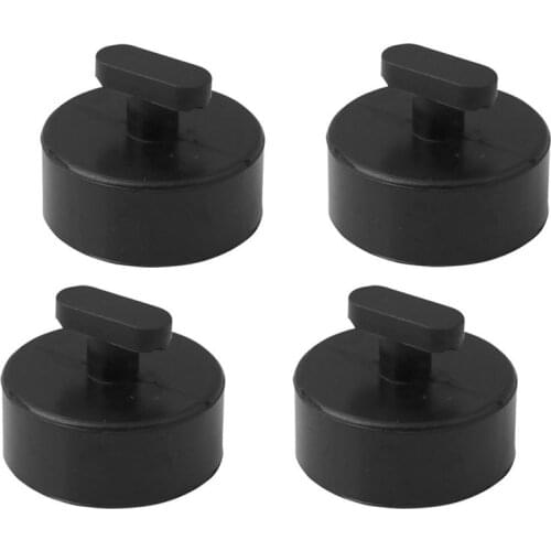 2020 new 4PCS Auto Black Jack Lift Pad Lifting Rubber Mat Accessories for Chevrolet Corvette C5 C6 C7